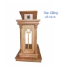 Bục giảng gỗ Tần Bì 